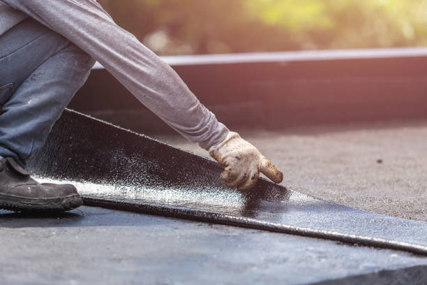 Professional Crawl Space Encapsulation technician working in Woodstown, NJ